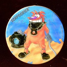 ♥ POGS POGMAN SERIE 2 - VARIANTE OR & ARGENT CHOIX - N° 95 SCAPOGRIER ♥