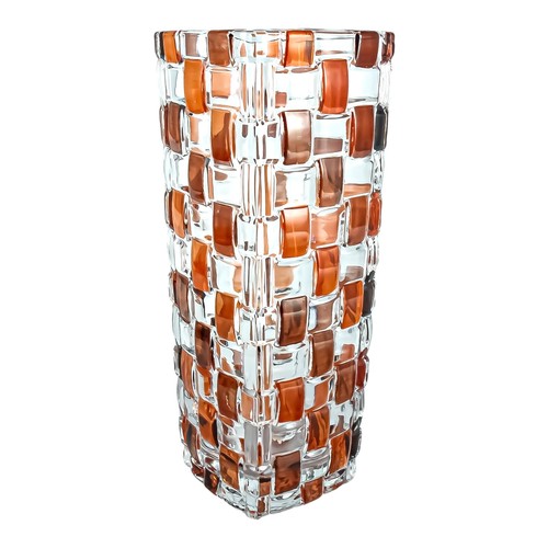 Vase verre murano orange - murano,