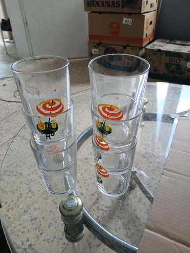 Lot verres orangina neuf - lot, de