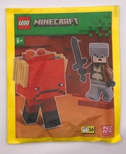 LEGO SET NEUF MINECRAFT POLYBAG FOIL 662402 NETHER HERO & STRIDER