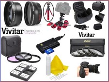 Pro Hi Def Super Deluxe Accessory Bundle For Canon EOS M100 M6 M50