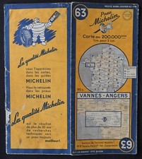 Carte MICHELIN 63 BRETAGNE