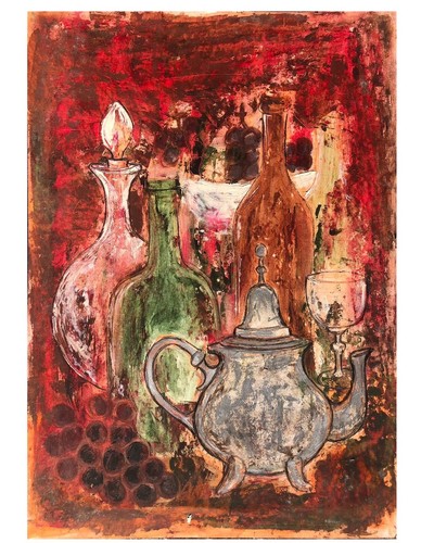 Alice colonieu peinture huile - colonieu,