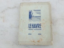 ANCIEN OBJET MARINE LE HAVRE PORTE OCEANE 1952