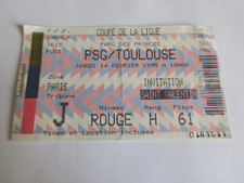 Ticket / billet   PSG -