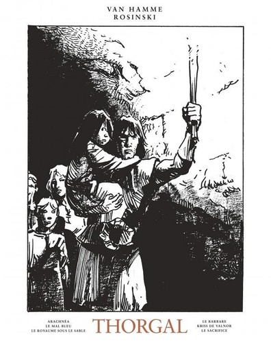 Thorgal integrale noir - noir, et