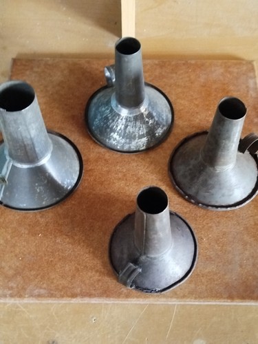 Lot entonnoirs ancien en - lot,