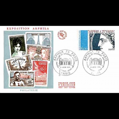 Fdc arphila 75 grand - fdc,