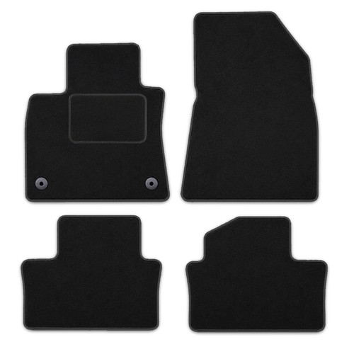 Tapis sol noir velours - tapis,