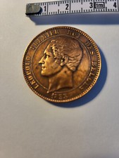 Médaille Mariage Duc et Duchesse de Brabant 21-22 Août 1853 Léopold I Premier 