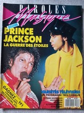 PAROLES ET MUSIQUE n°8 - 1988 - MICHAEL JACKSON  vs PRINCE - NIAGARA