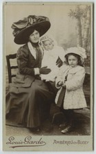 Cdv circa 1900 louis garde - louis, à