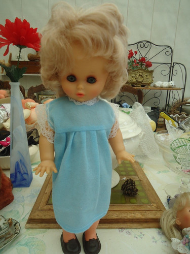 Poupee clodrey blonde - , aux