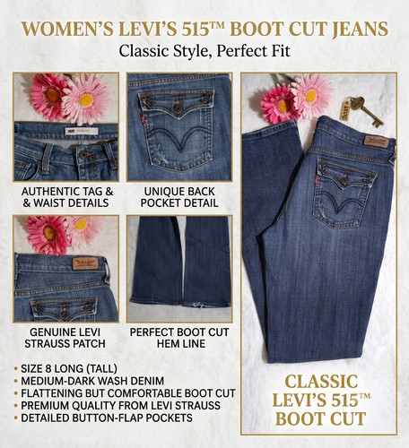 Levi 515 boot cut jeans - 515,