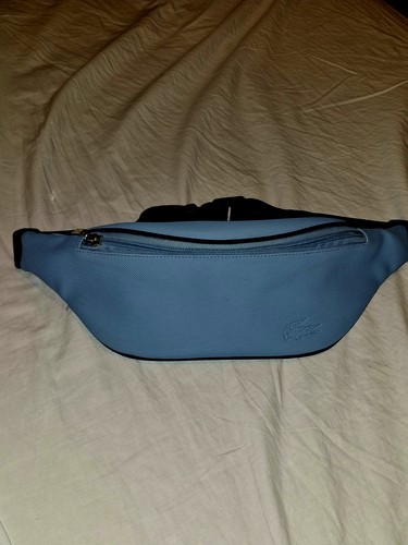Sac banane lacoste bleu très - lacoste,