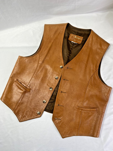 Northern style leather - style, vest
