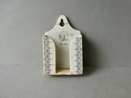 Porte allumettes ancien - ancien, en