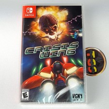 Crisis Wing Nintendo Switch USA Physical Game NEW VGNY EastAsiaSoft Shmup Shooti