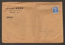 SURESNES (92) USINE de MACHINES pour MENUISIER "MACHINES AHOR" en 1957