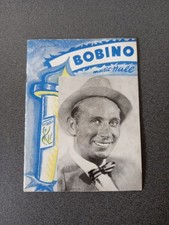 Ancien programme MUSIC-HALL BOBINO - CHARLES TRENET DECEMBRE 1956 - JANVIER 1957