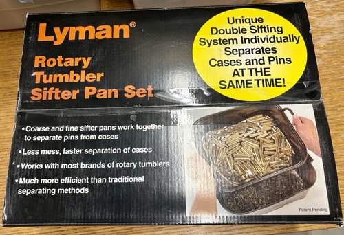Lyman rotary tumbler sifter - tumbler,