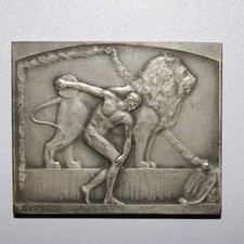 Médaille Art Deco en bronze