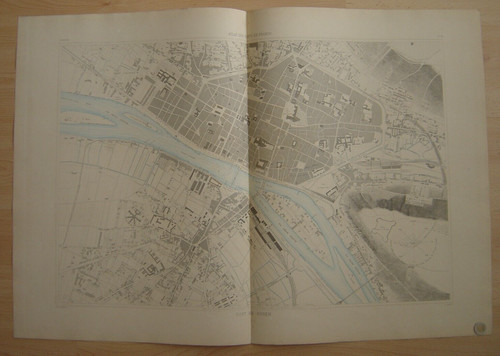 Immense carte datant 1875 - immense, de