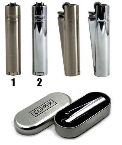 Briquet clipper metal pierre - clipper,