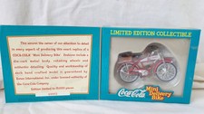 Vélo livraison Coca-Cola - Miniature - Collection - 1990s
