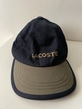 Casquette LACOSTE Réglable Couleur Bleu Taille U (taille Petit )⚠️