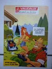 MEYNET / FANFOUE / CATALOGUE   PUB POUR J VAUDAUX  / 16  PAGES /   JUIN    2001
