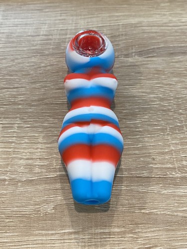 Nude woman smoke - smoke, silicone