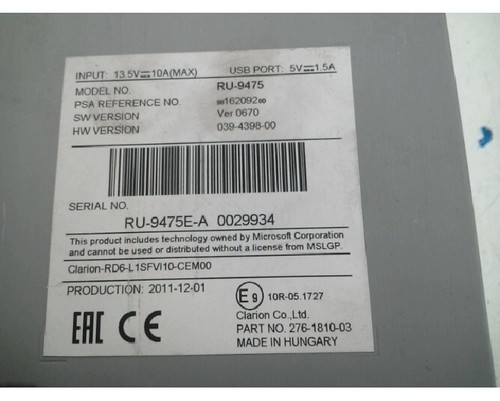 Autoradio smeg recepteur - autoradio,
