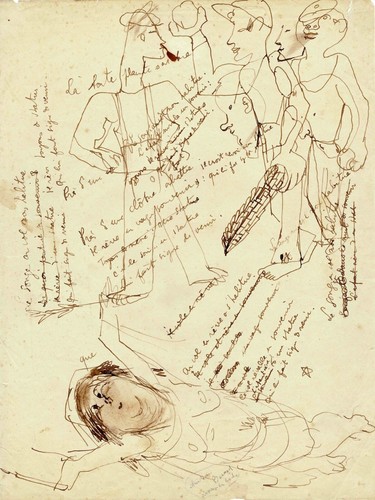 Jean cocteau manuscrit - cocteau,