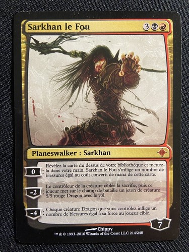 Carte magic rare mythique - rare,