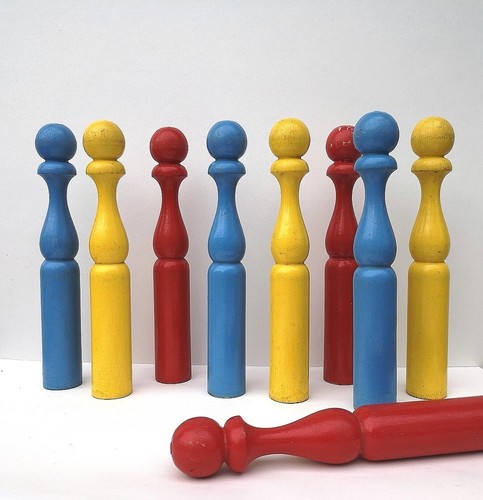 Ancien jeu quilles - jeu,