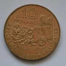 10 Francs Victor Hugo 1985