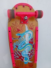 DAGGER SKATEBOARD RARE VINTAGE 1980/90 THRASHIN/SKATEGANG/OLD SCHOOL