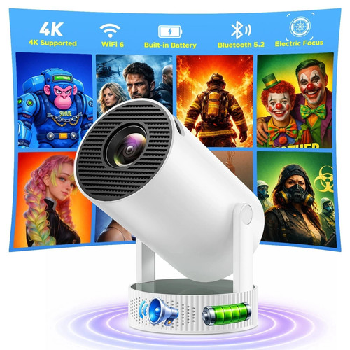 Battery powered projector - battery,