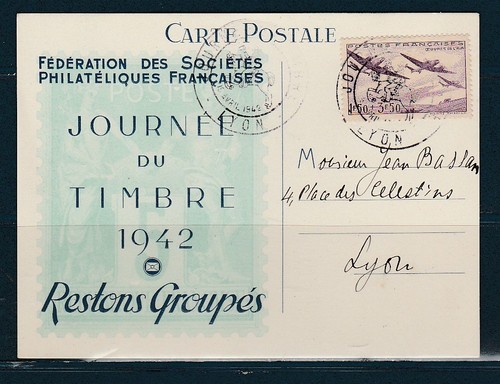 Carte 1er jour journée du - 1er,