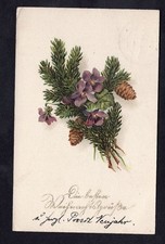Carte postale voeux de Noël