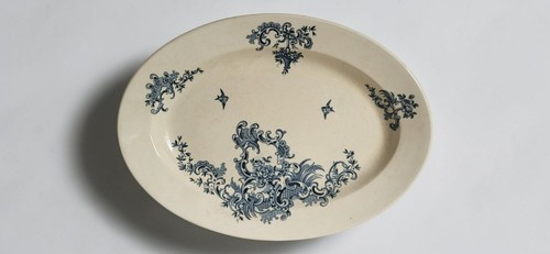 Plat ovale faïence - ovale, en