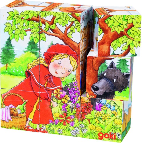 Puzzle cubes contes 9 - -,