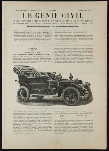 1906 automobile à - 1906,