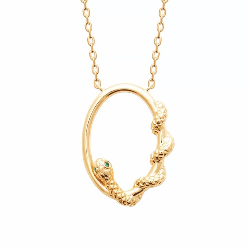 Collier pendentif cercle avec