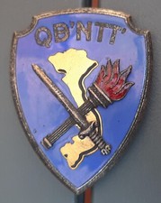 Insigne Indochine Vietnam QDNTT Armée Nguyen Trung Truc ORIGINAL Badge