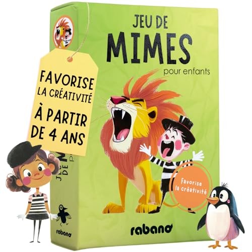 Jeu mimes pour enfants - jeu, |