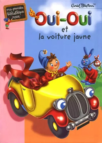Oui voiture - oui-oui, jaune