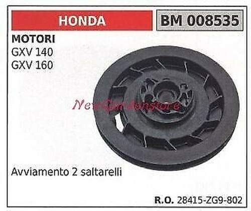 Poulie moteur honda tondeuse - moteur,