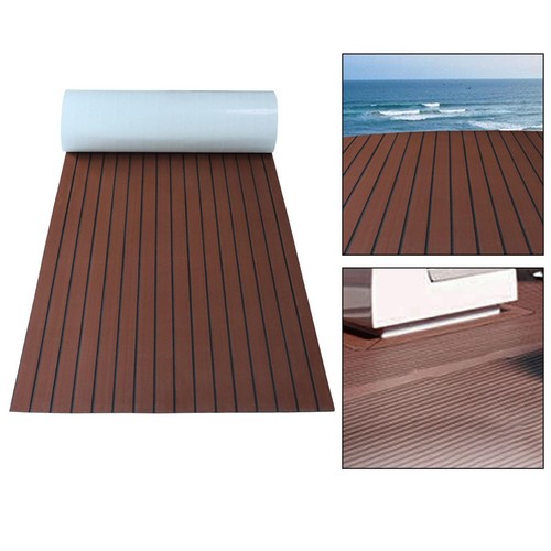 Tapis sol bateau en teck - de, de